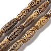 Tibetan Style dZi Beads Strands G-A024-01R-1