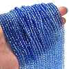 Transparent Painted Glass Beads Strands DGLA-A034-T4mm-A01-2