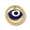 Handmade Lampwork Evil Eye Pendants ZIRC-L102-15G-06-2