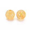Transparent Crackle Acrylic Beads X-MACR-S373-66A-N13-7