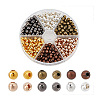 420Pcs 6 Colors Iron Spacer Beads IFIN-PH0002-23-7
