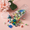 Handmade Silver Foil Lampwork Glass Beads FOIL-CD0001-01-6