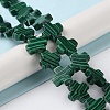 Synthetic Malachite Dyed Beads Strands G-M418-B05-01-2