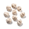Crackle Opaque Acrylic Beads OACR-Z026-08-1