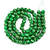 Baking Paint Glass Beads Strands DGLA-N010-10mm-04-2