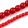 Opaque Solid Color Glass Beads Strands LS-GLAA-T032-P10mm-04-4