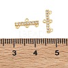 SHEGRACE Brass Micro Pave Pave Cubic Zirconia Chandelier Components Links XGRQ3D792-498G-3