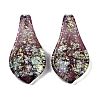 Lampwork Big Pendants FOIL-K003-01A-1