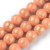 Natural Mashan Jade Beads Strands G-F670-A05-10mm-2