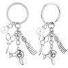 20Pcs Daily Use Subject Keychains KEYC-SC0002-07-7