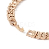 Brass Link Chain Bracelets for Women Men BJEW-P324-01H-KCG-3
