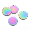 Ion Plating(IP) 304 Stainless Steel Pendants EJEW-L238-01A-M-1