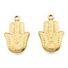Ion Plating(IP) 201 Stainless Steel Pendants X-STAS-N098-243LG-1