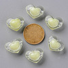 Transparent Acrylic Beads TACR-S152-08A-07-4
