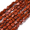 Natural Red Jasper Beads Strands G-G146-A04-01-2