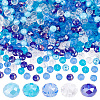 500Pcs 5 Style Electroplate Glass Beads EGLA-PH0001-40B-1