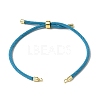 3MM Adjustable Round Nylon Braided Cord Bracelet Making FB-CBAA152-04G-37-1