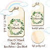 Wood Baby Closet Size Dividers AJEW-WH0353-013-2