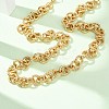 11.5MM 304 Stainless Steel Ring Link Chain Necklaces SA-CBA4160-19G-3