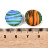 Handmade Frosted Lampwork Beads LAMP-E039-02-3