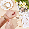 14Pcs 304 Stainless Steel Linking Rings STAS-UN0065-29-4