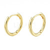 Brass Hinged Hoop Earrings for Women EJEW-N011-87-1