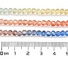 Transparent Painted Glass Beads Strands X1-DGLA-A034-T3mm-A02-3
