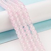 Baking Painted Glass Beads Strands DGLA-R053-01E-4