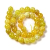 Natural Fire Crackle Agate Beads Strands G-G0004-B01-D-3