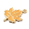 Thanksgiving Day Alloy Enamel Pendants ENAM-D060-01B-KCG-3