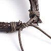 Adjustable Leather Multi-Strand Bracelets BJEW-O105-02A-2