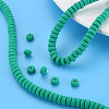 Handmade Polymer Clay Beads Strands CLAY-N008-64-7