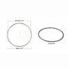 Tarnish Resistant 304 Stainless Steel Linking Ring STAS-T047-15B-2