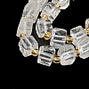 Natural Quartz Crystal Beads Strands G-G053-B15-01A-4