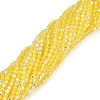 Transparent Glass Beads Strands EGLA-N028-01A-A08-2