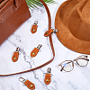 6Pcs Cattlehide Leather Cable Straps HJEW-FH00227-4