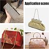 6 Sets 2 Colors Zinc Alloy Bag Concer Protecter PALLOY-CA0001-93-5