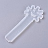 DIY Happy Flower Ruler Silicone Molds DIY-G014-08-2