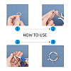 PVD Vacuum Plating 304 Stainless Steel Toggle Clasps STAS-UN0009-83M-6