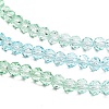 Transparent Painted Glass Beads Strands DGLA-A034-T3mm-A16-4