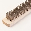 Six Rows Stainless Steel Wire Brush X-TOOL-WH0095-05-2