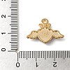 Alloy Enamel Rhinestone Glass Pendants X1-ENAM-U003-02G-02-3