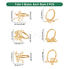 Open Adjustable Rings Base KK-PH0004-67-5
