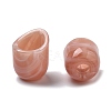 Two Tone Acrylic Beads OACR-S042-06F-2