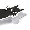 50Pcs PVC Self Adhesive Cat Cartoon Stickers STIC-B001-06-5