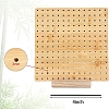 Square Bamboo Crochet Blocking Board for Handmade DIY Knitting & Crochet PW-WG04E2A-04-1