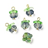 Handmade Lampwork Charms LAMP-D019-01C-2