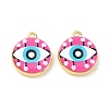 Printed Brass Pendants KK-CBA42CA-11G-03-1