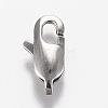 316 Surgical Stainless Steel Lobster Claw Clasps STAS-Z013-01B-2