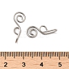 316 Surgical Stainless Steel Clip on Nose Rings STAS-P336-09D-P-3